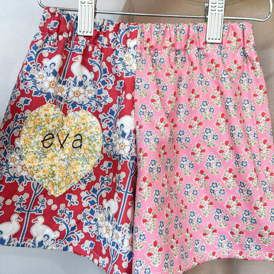 Patchwork Shorts