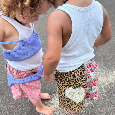 Patchwork Shorts